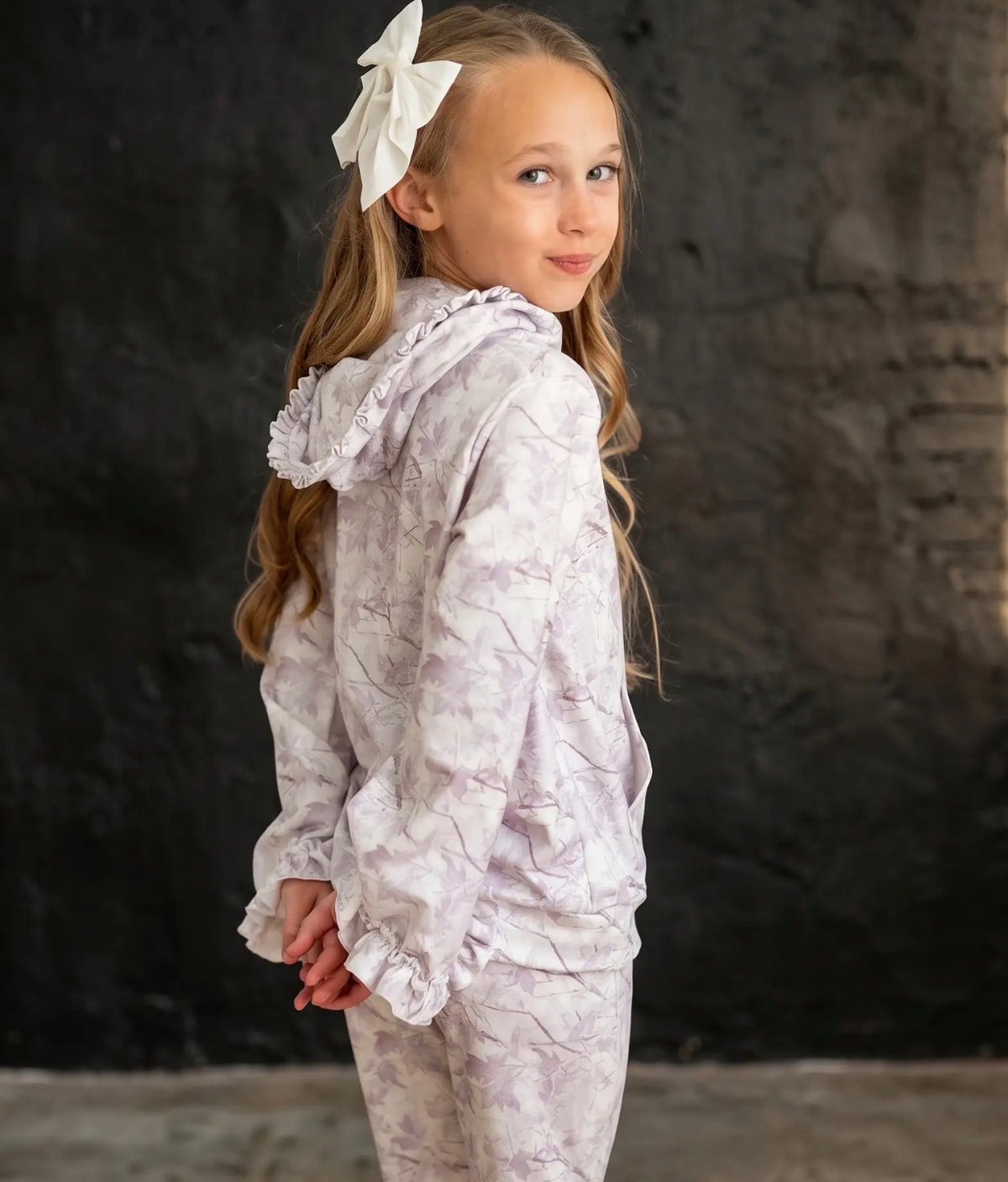 Camo Ruffles Girly Set