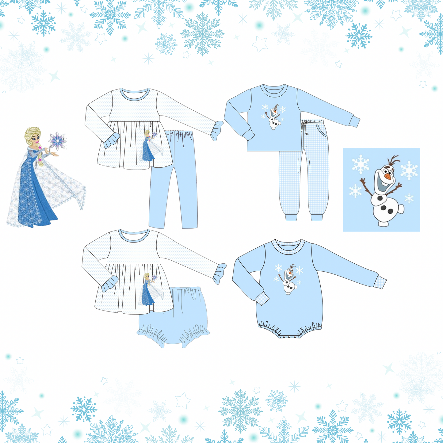Elsa’a Winter Wishes & Hugs from Olaf