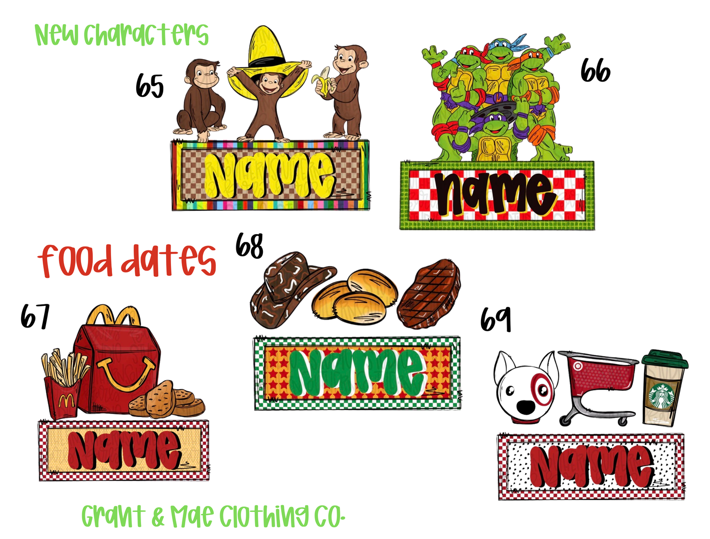 Character Tees