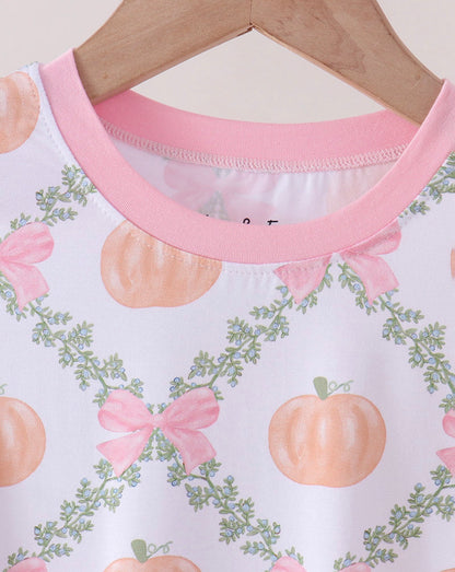 Pumpkin Coquette Bamboo Set
