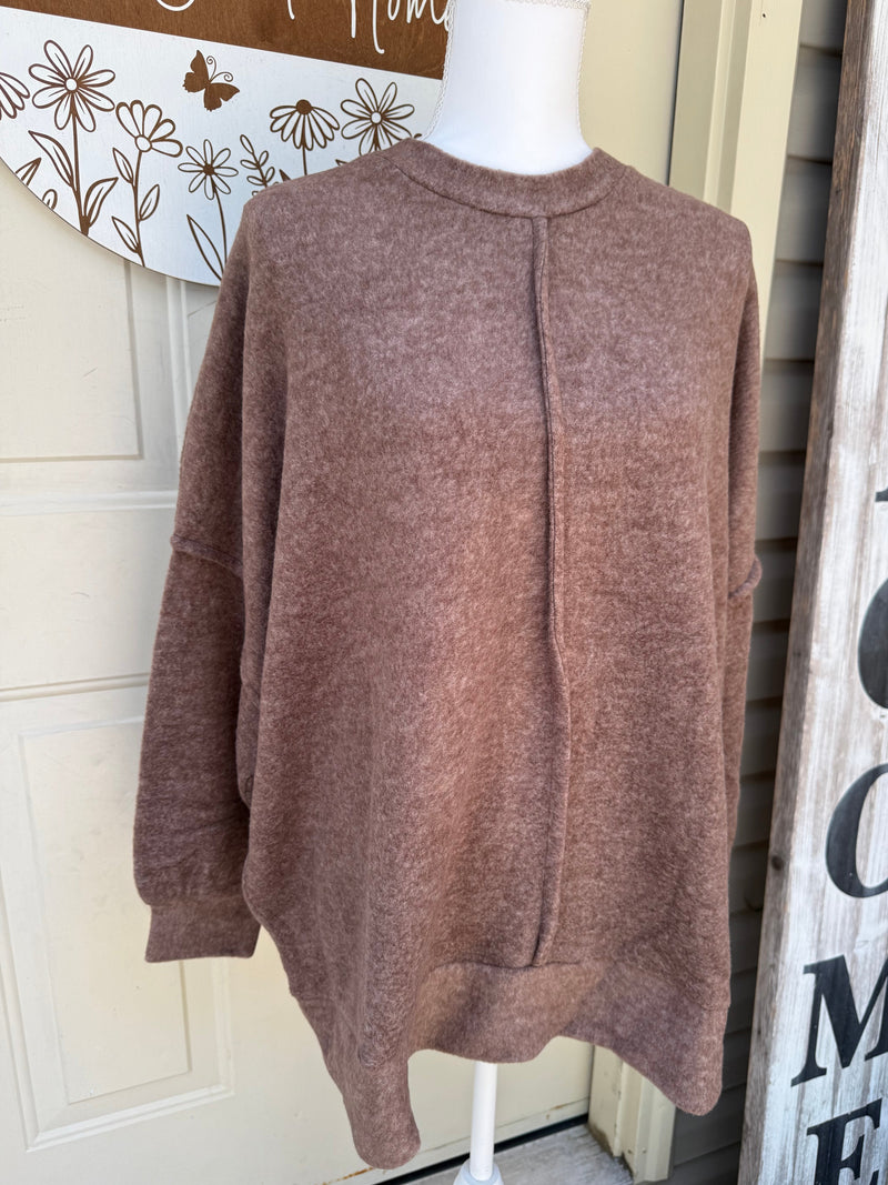 Plus Oversized Sweater by Zenana