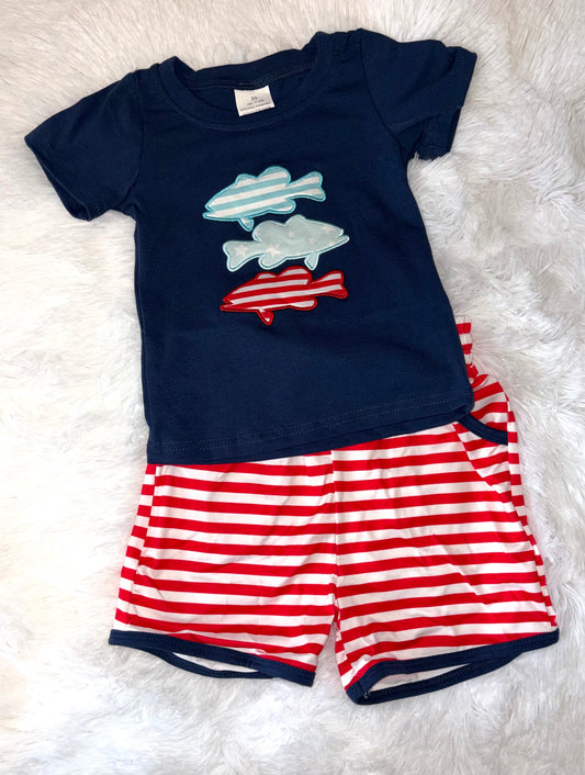 Swimming Stars & Stripes