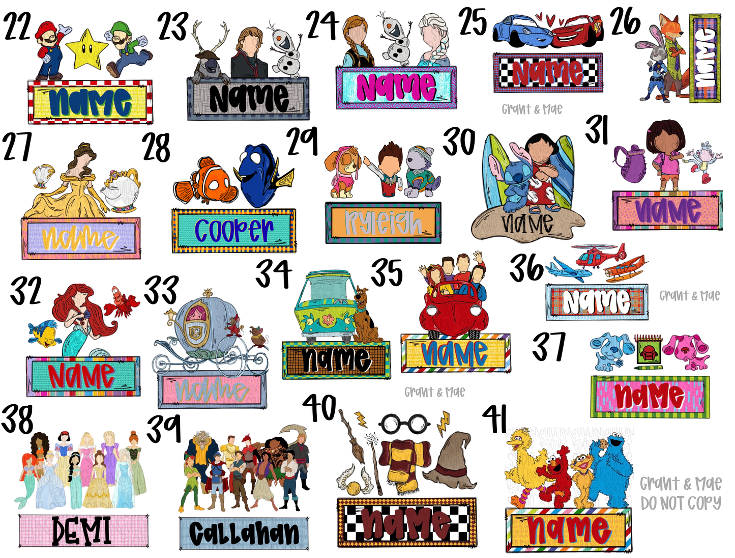Character Tees