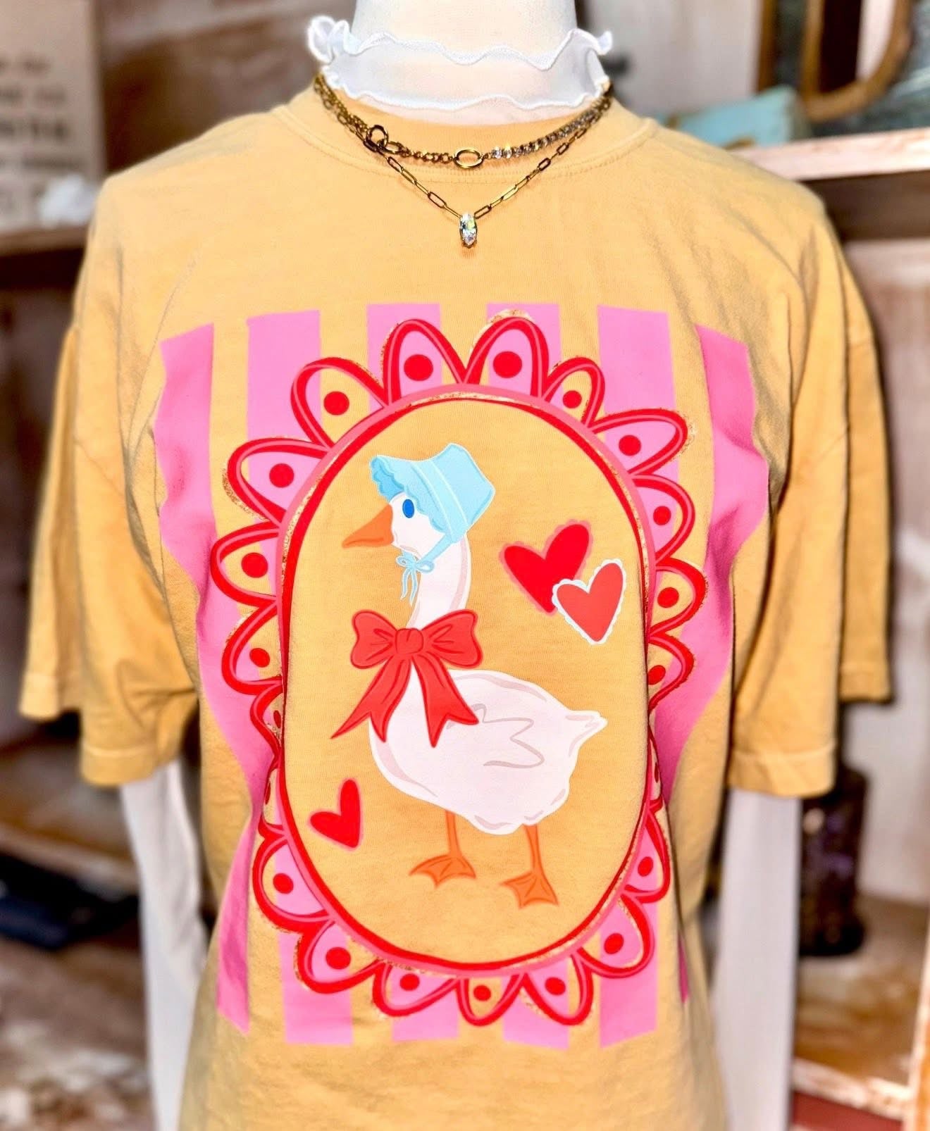 Valentine’s Heart Goose