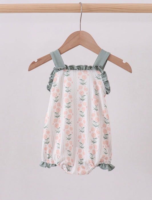 Sage Vines Ruffle Bubble