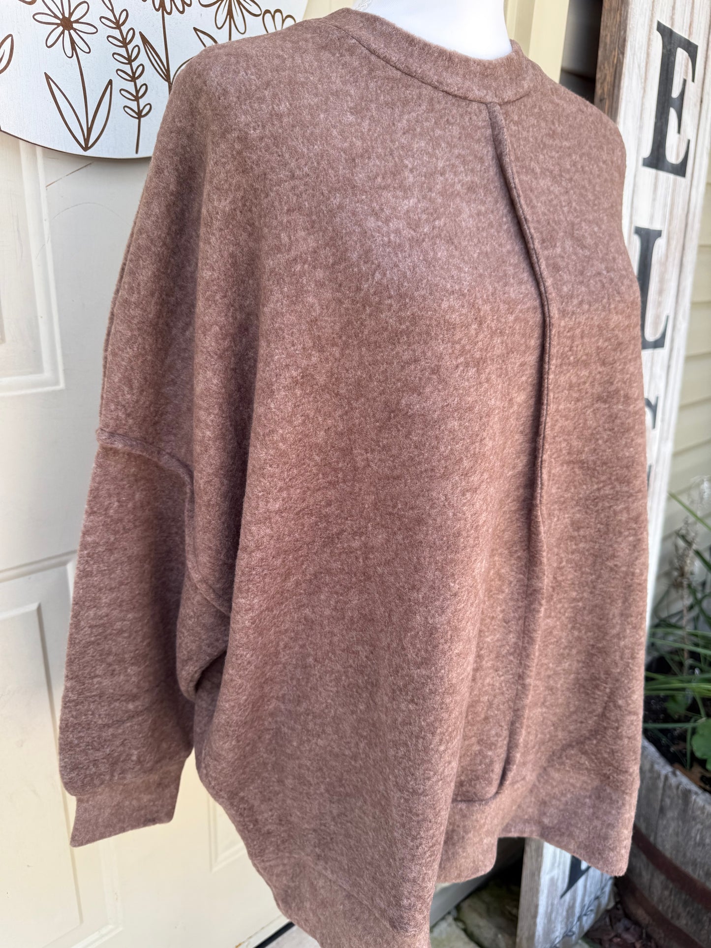Plus Oversized Sweater by Zenana