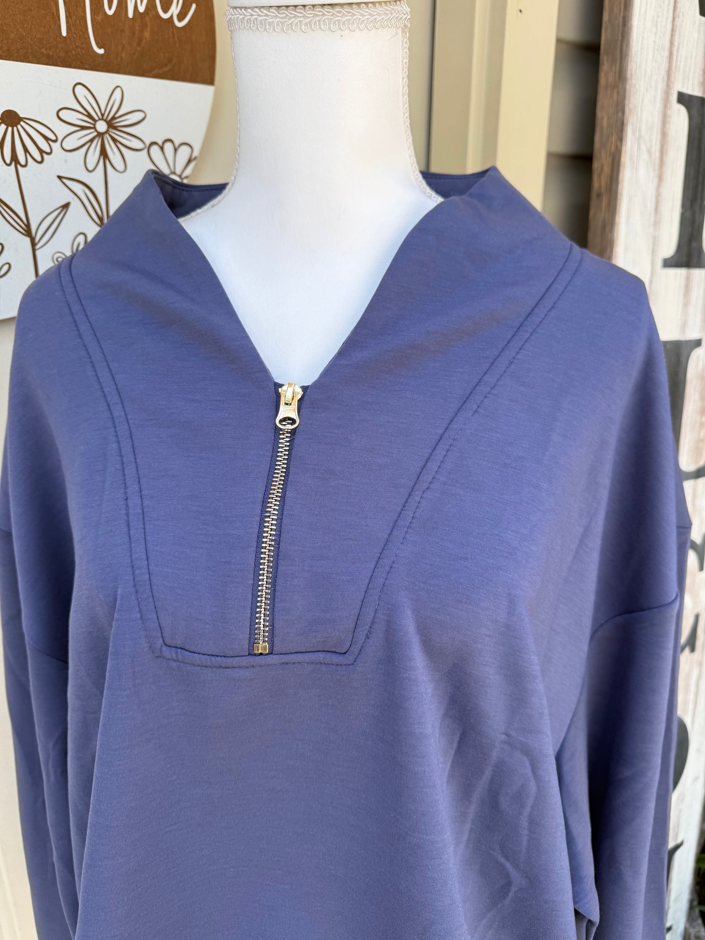 Plus Scuba Pullover