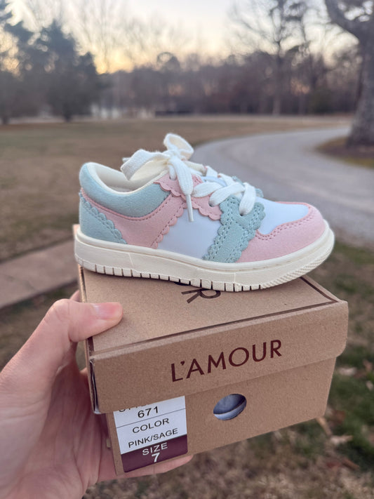 Erica Scalloped Sneaker