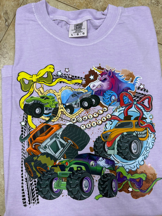 Monster Truck Charms Tee