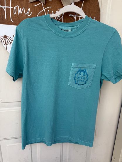 God is Good • Embroidered Pocket Tee
