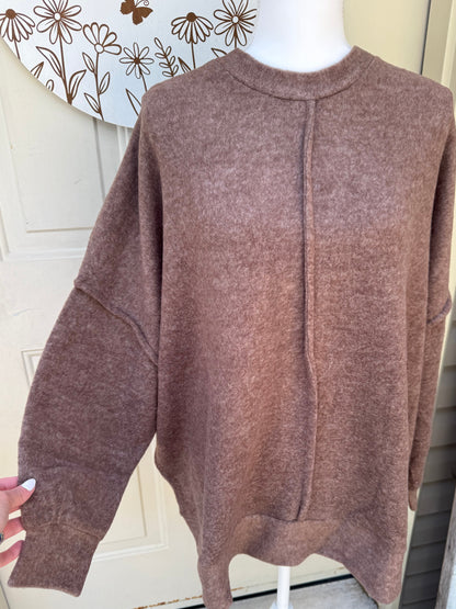 Plus Oversized Sweater by Zenana