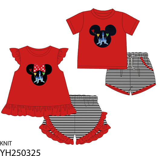 Mouse Castle Appliqué Sets