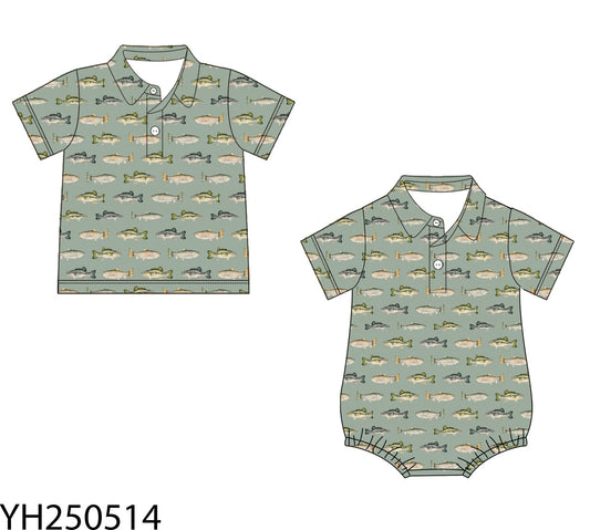 Bass Fish Polo