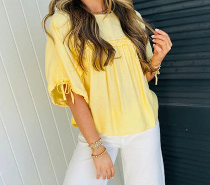 Butter Babydoll Blouse