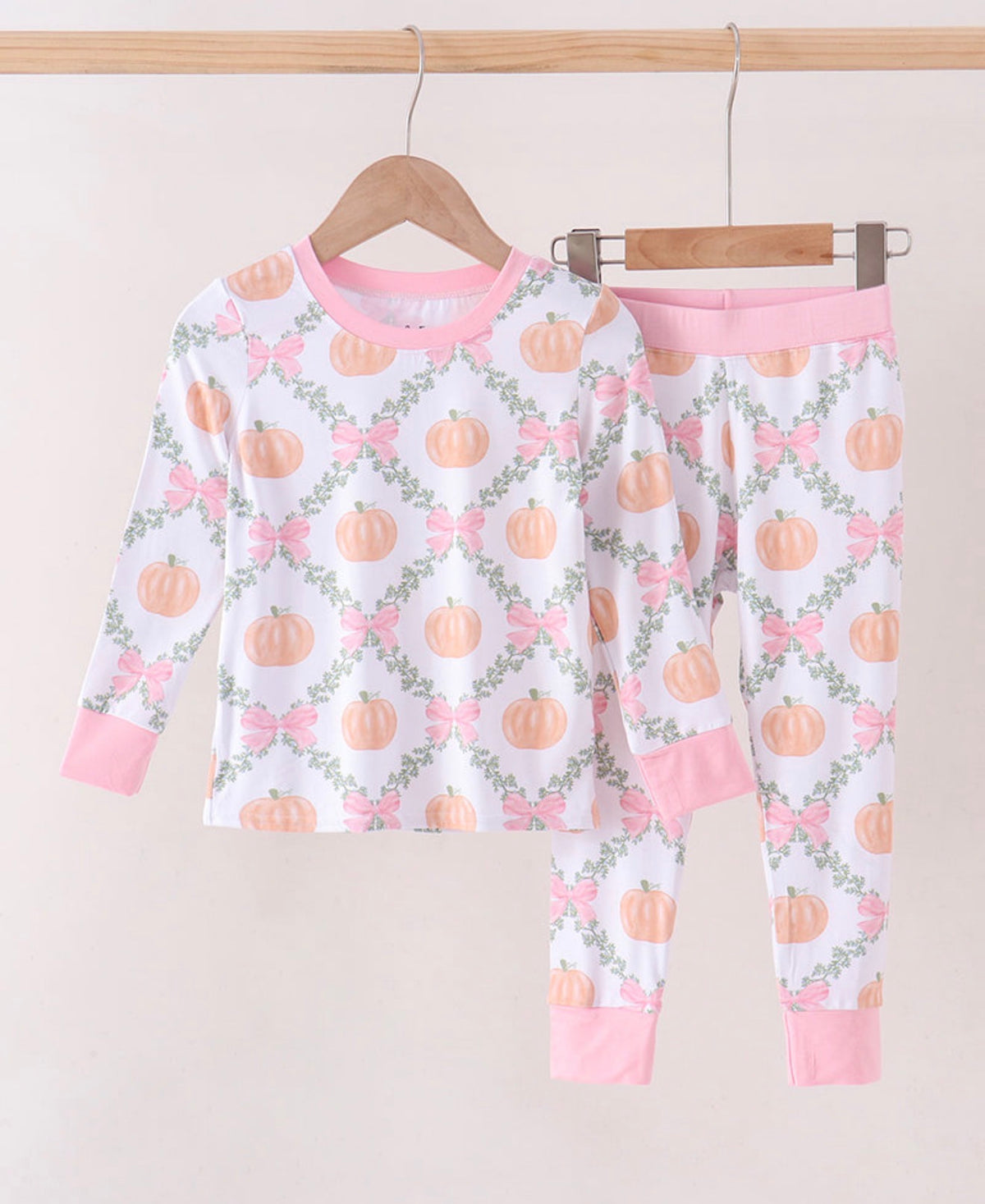 Pumpkin Coquette Bamboo Set