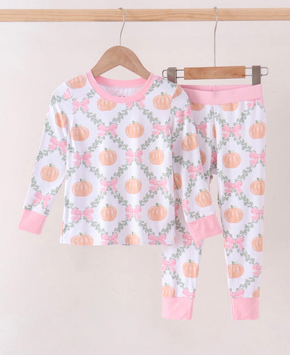 Pumpkin Coquette Bamboo Set