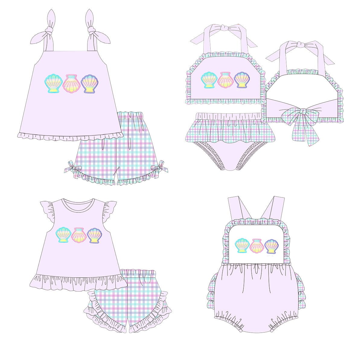 Mermaid Summer Sets & Swim