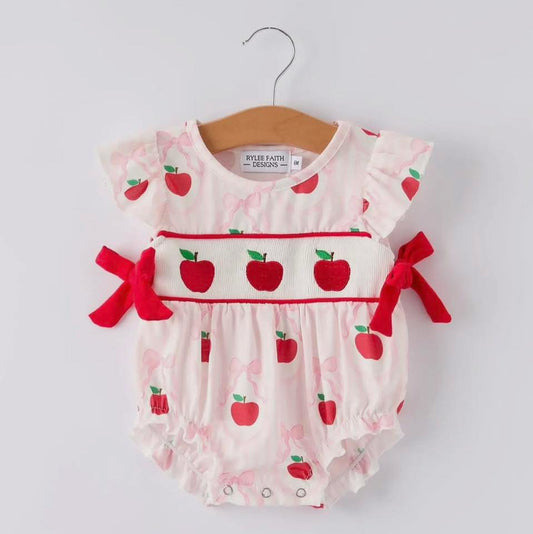 Smocked Apple Coquette Bubble