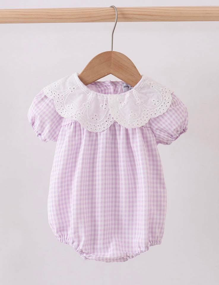 Purple Woven Lace Bubble