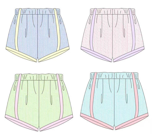 Boys and Girls Seersucker Shorts