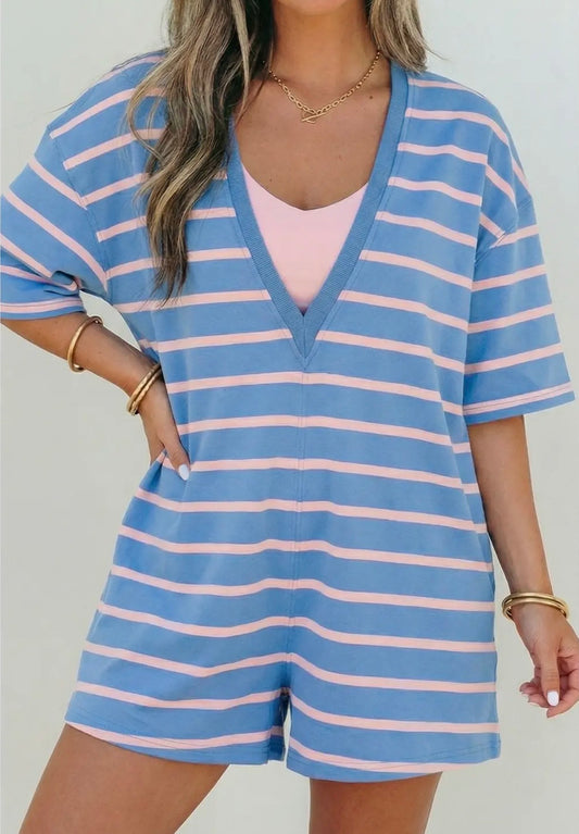Summer Stripes Romper