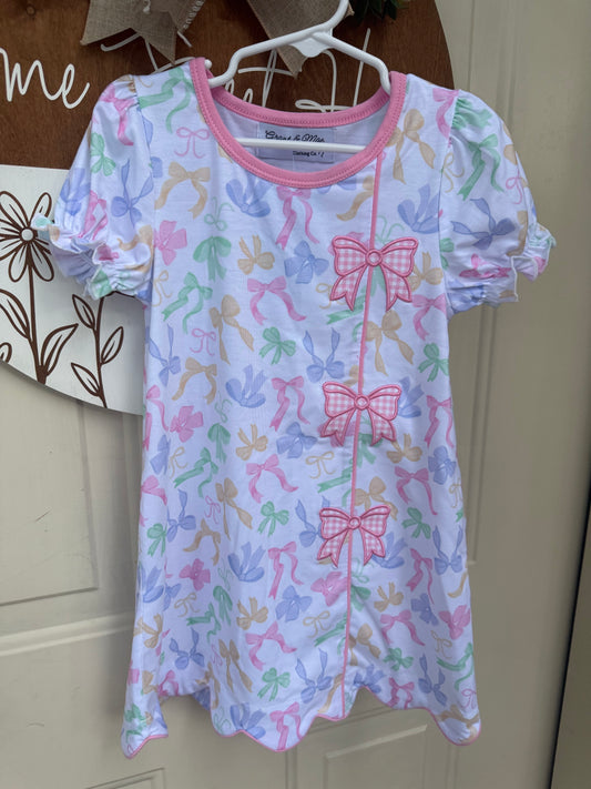 Colorful Bow Dress