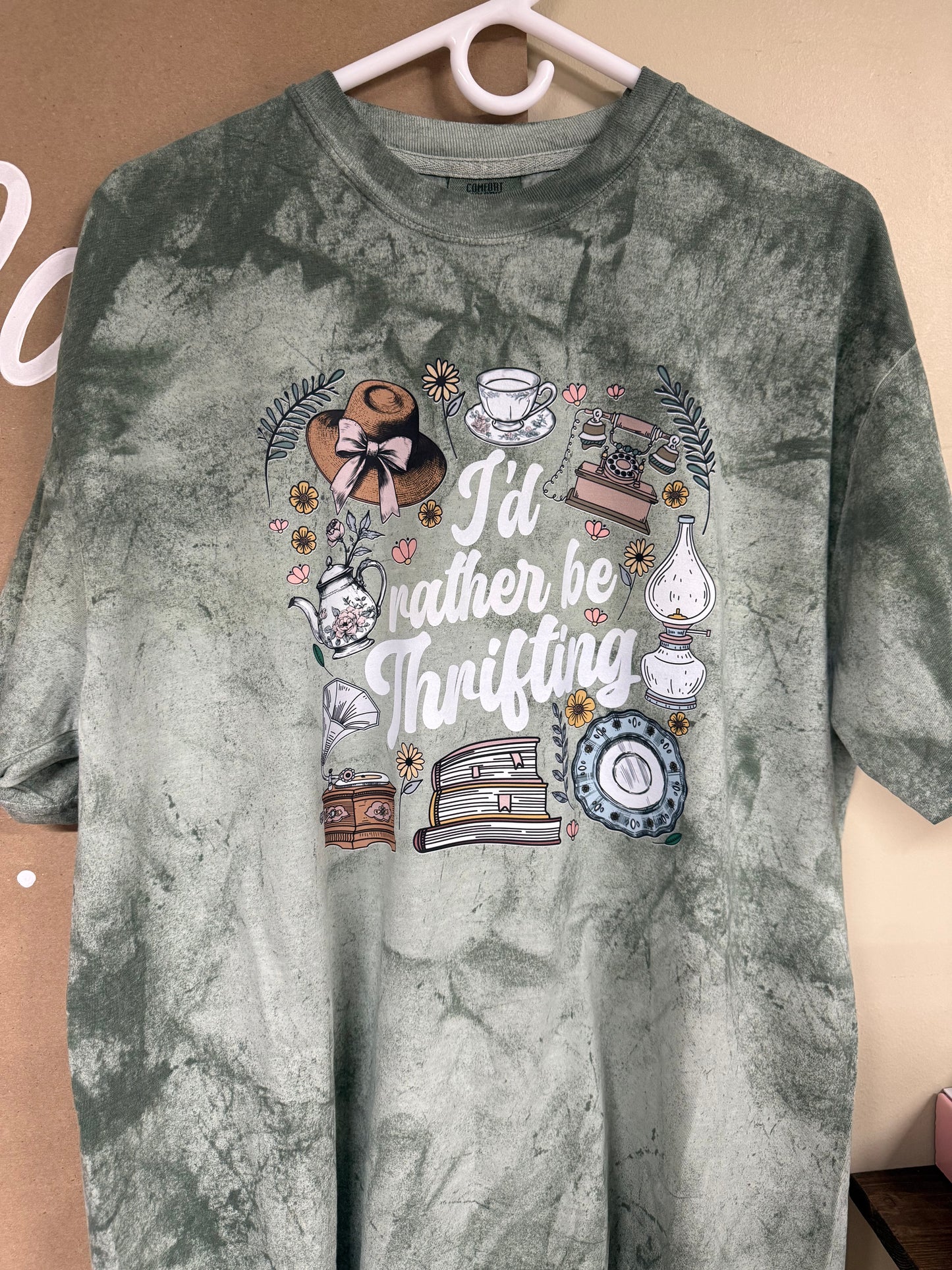 Thrifting Color Blast Tee