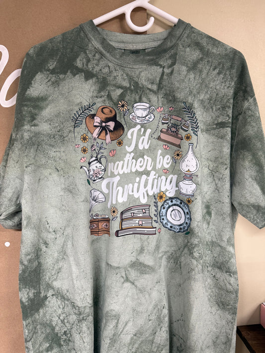 Thrifting Color Blast Tee