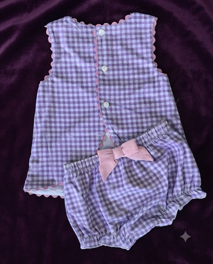 Boo Crew Gingham Bloomer