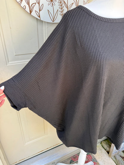 Plus Corded Top by Zenana