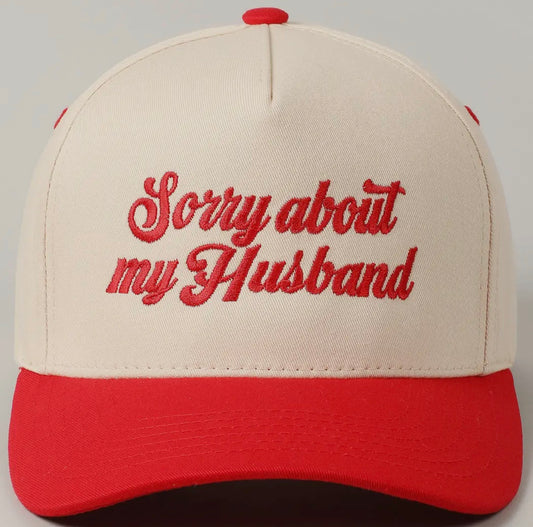Sorry about my Husband