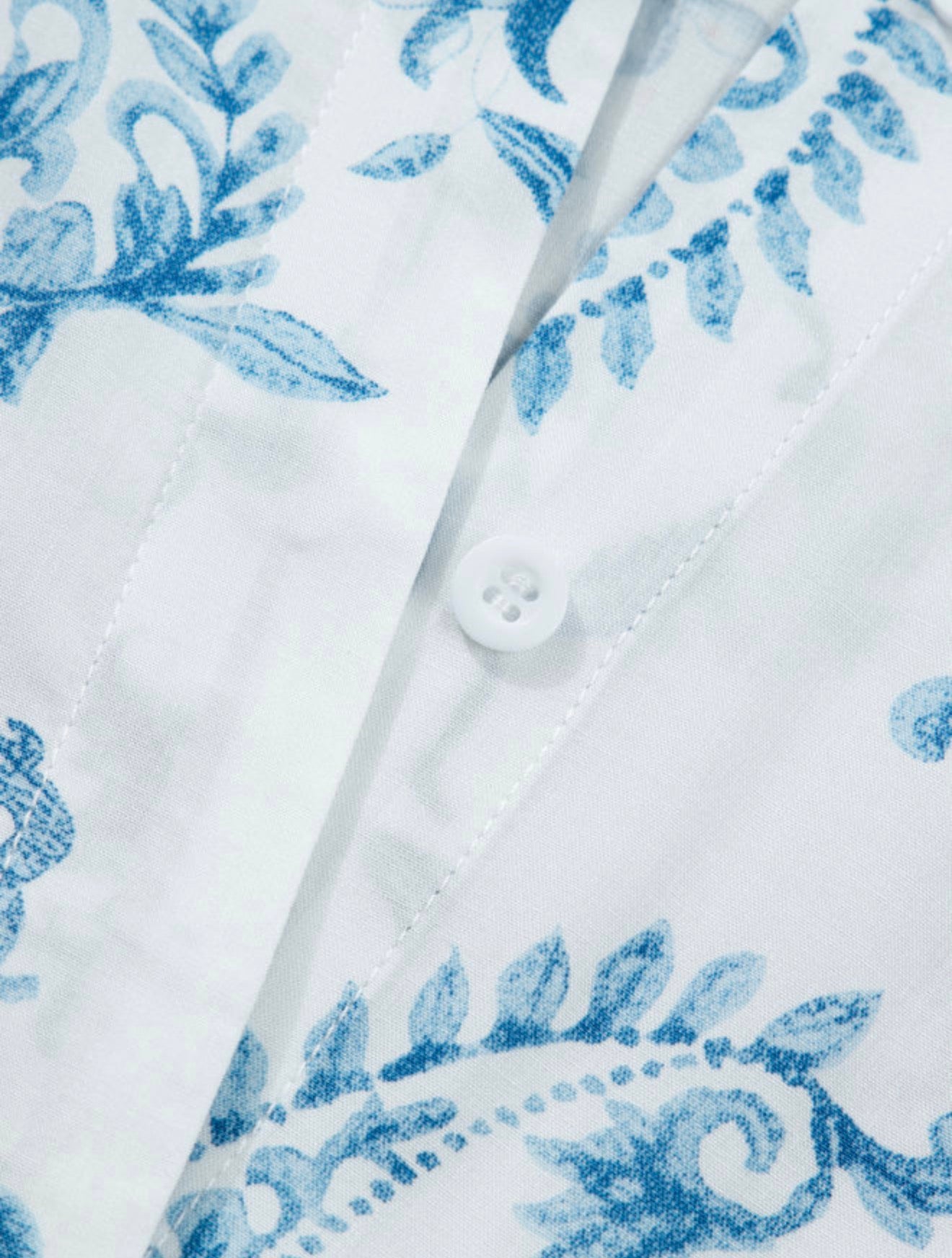 PREORDER•Plus Size Blue Geo Floral Maxi