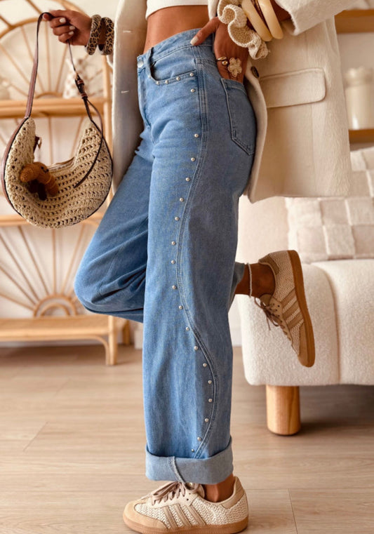 Studded Denim