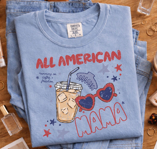 All American Mama Tee