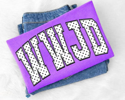 WWJD Polka Dot Tee