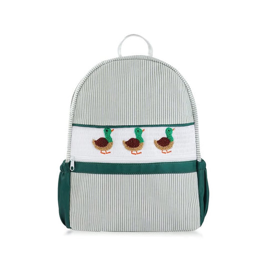 Smocked Mallard Backpack