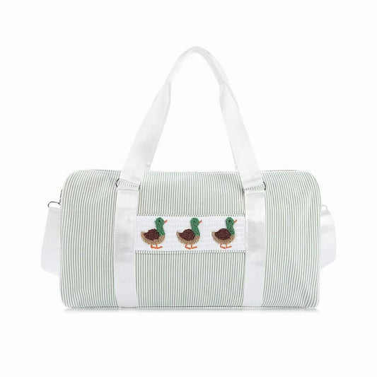 French Knot Mallard Duffle