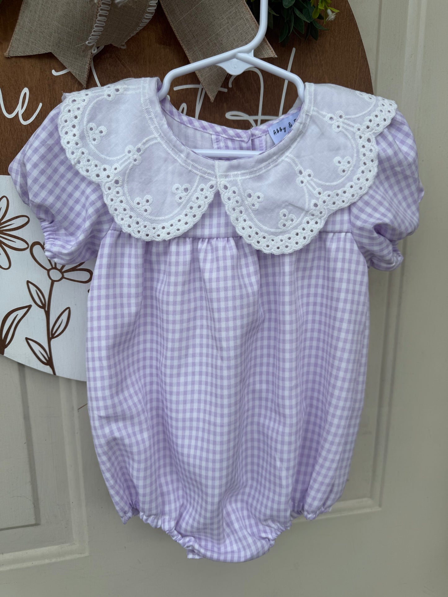 Purple Woven Lace Bubble