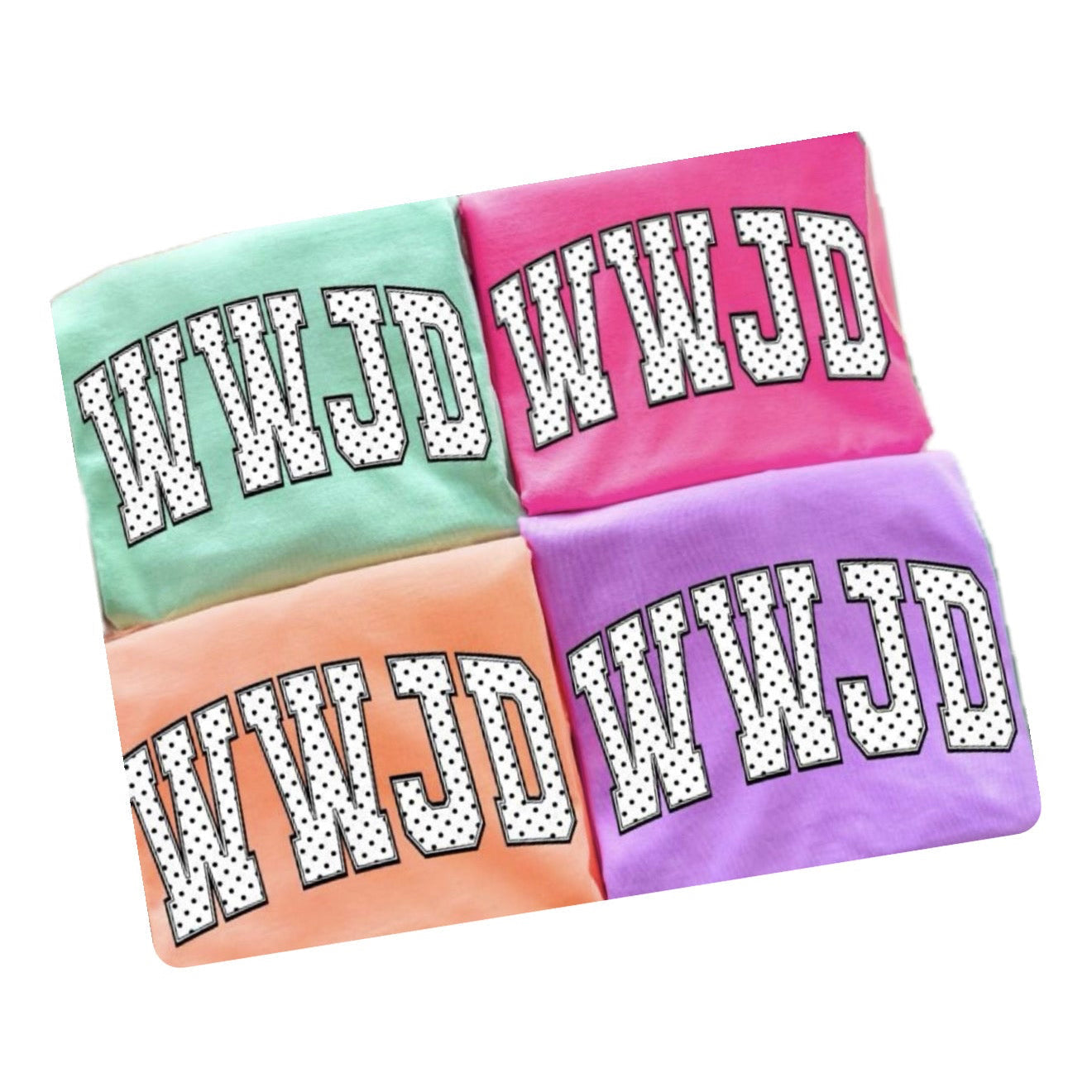 WWJD Polka Dot Tee
