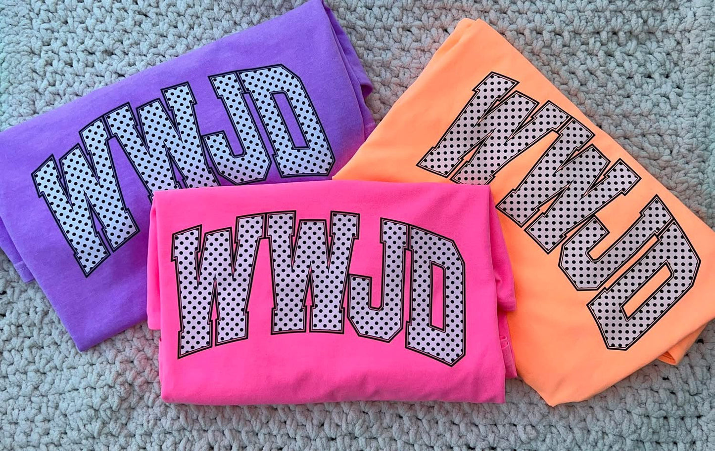WWJD Polka Dot Tee