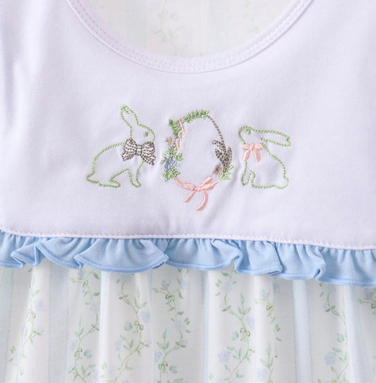 Easter Sketch Girls Bubble