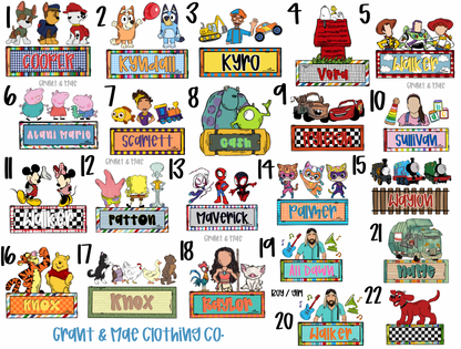 Character Tees