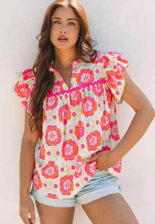 Pink Ric Rac Top
