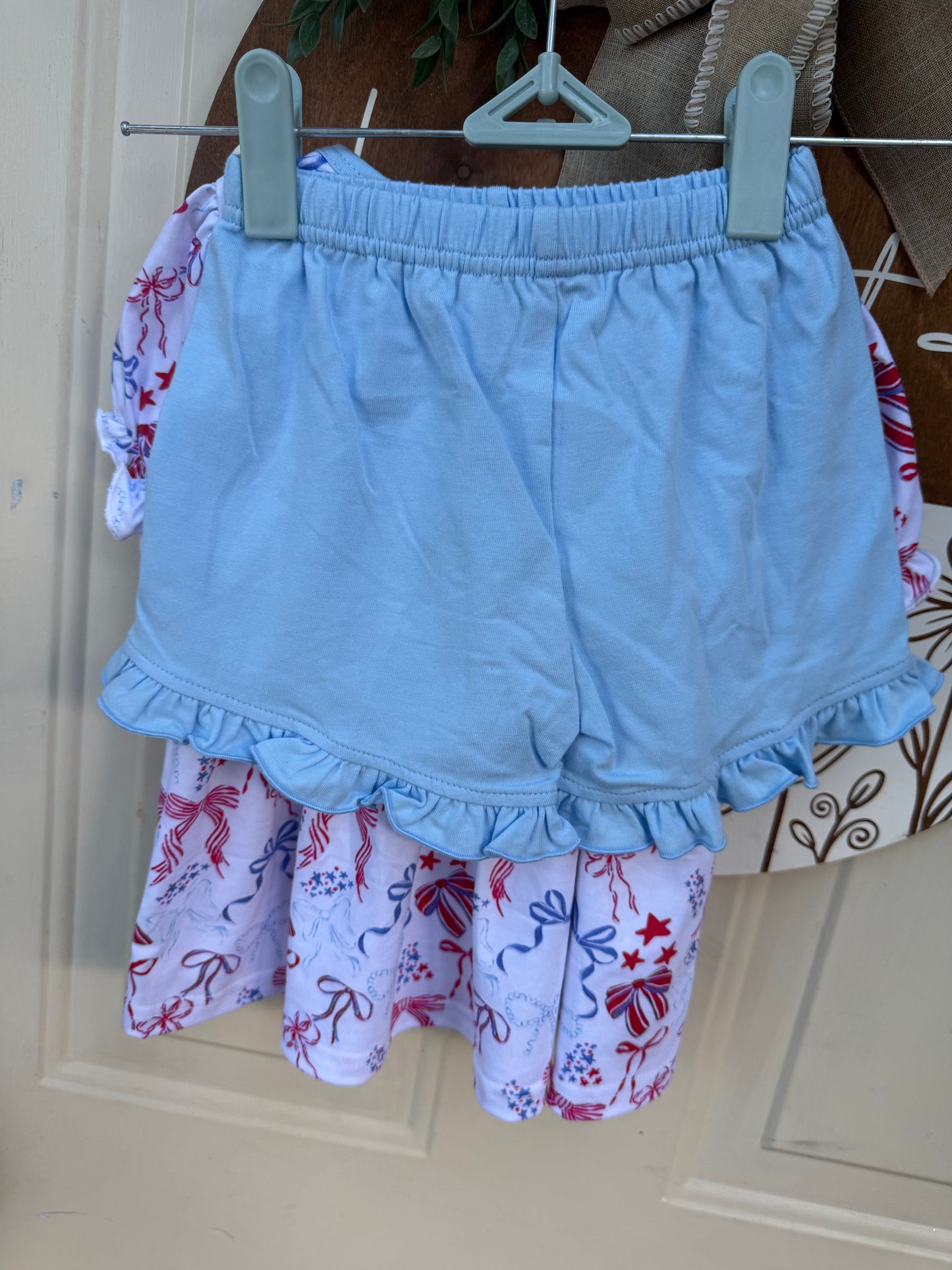 Patriotic Bows Short Set