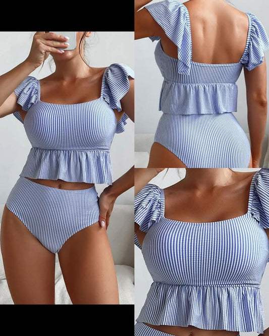 Sky Blue Modest Swim