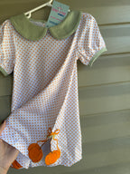 Polka Dot Pumpkin Dress
