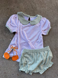 Polka Dot Pumpkin Bloomer Set
