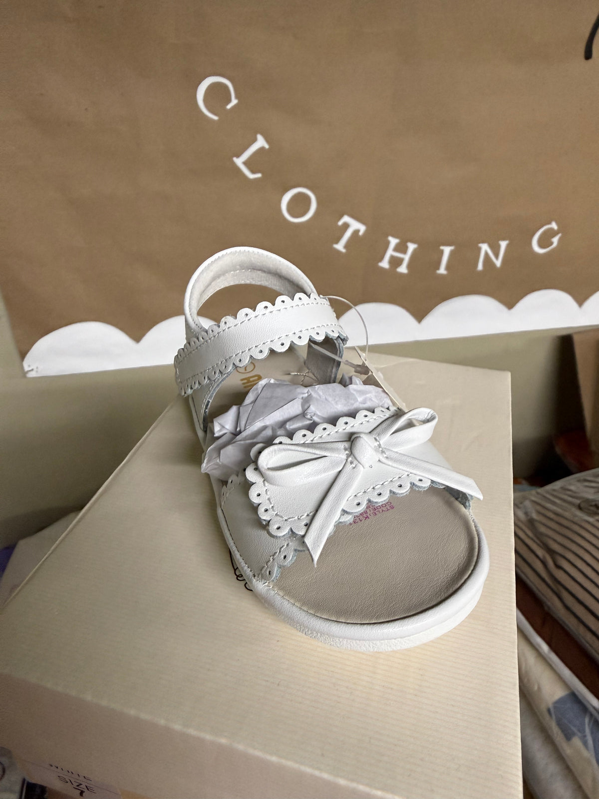 Toddler Girls Lamour Bow Sandal
