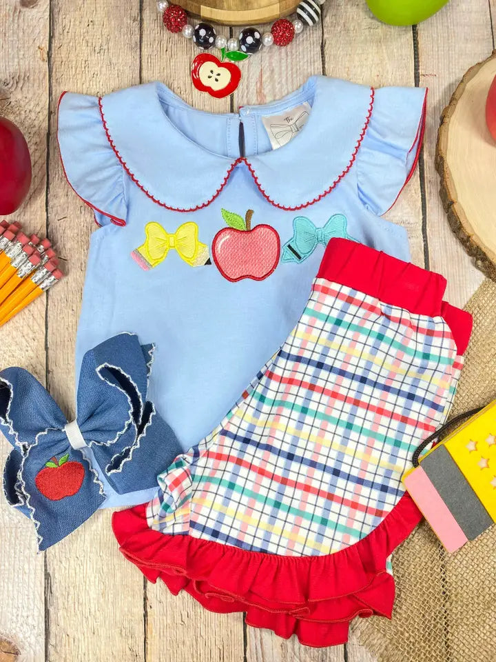School Days Girls Short Set