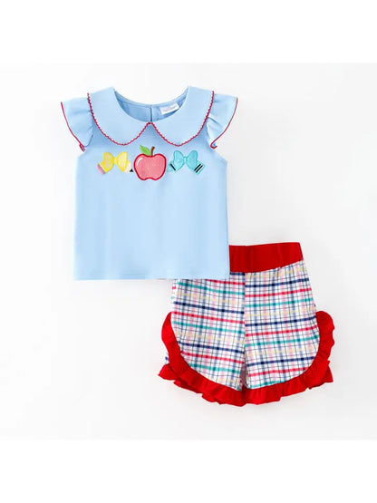 School Days Girls Short Set
